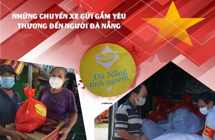 Những chuyến xe gửi gắm yêu thương đến người Đà Nẵng