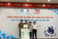 Sinh viên công nghệ sáng tạo ra phần mềm hỗ trợ ngành y