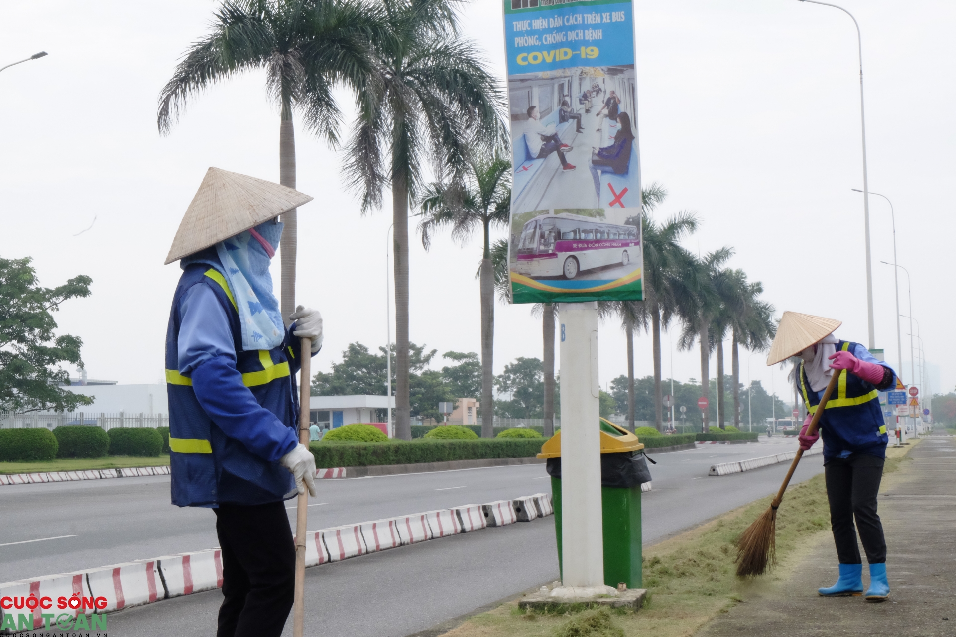 Công nhân KCN Bắc Thăng Long tạm nghỉ để phòng, chống dịch Covid-19