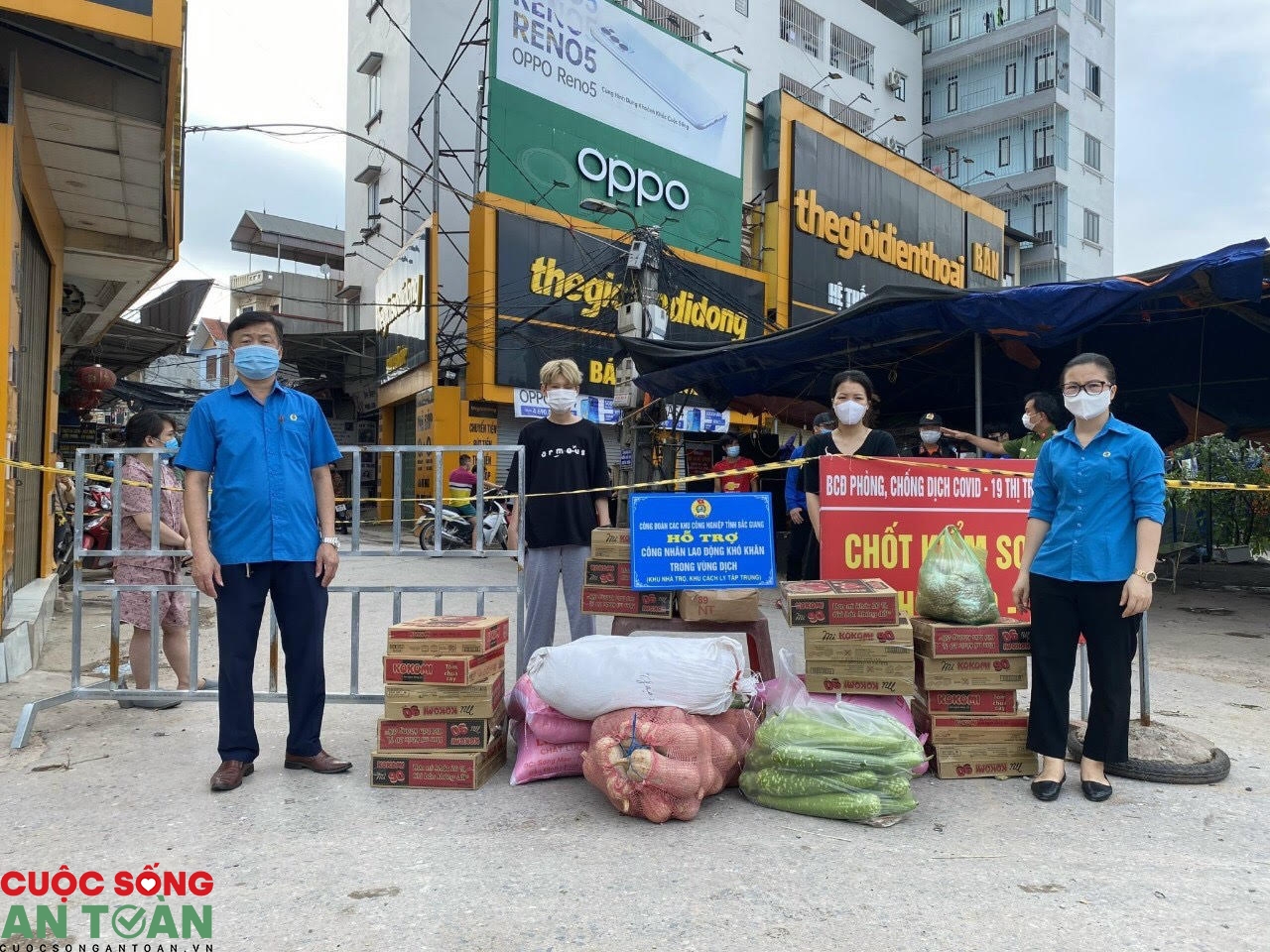 “Vì người lao động, mình chấp nhận tình huống xấu nhất có thể trở thành F0”