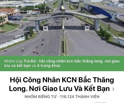 Quản trị viên nhóm facebook dành cho công nhân "tự nguyện làm dâu trăm họ"