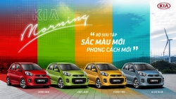 Kia Morning ra mắt 4 màu sắc mới