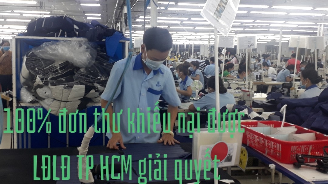 100% đơn thư khiếu nại, tố cáo được LĐLĐ TP HCM giải quyết