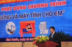 Chương trình“Sóng và máy tính cho em” tiếp nhận hơn 25 tỷ đồng khi phát động