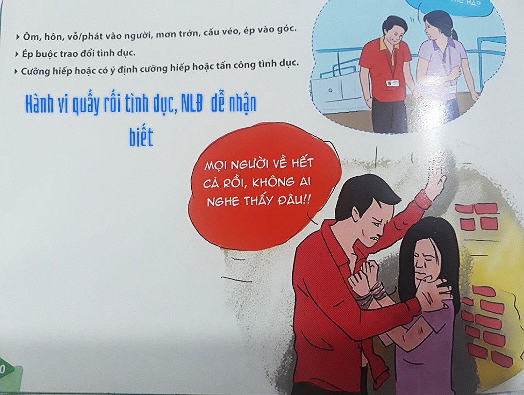 Quấy rối tình dục nơi làm việc, hành vi ám ảnh người lao động