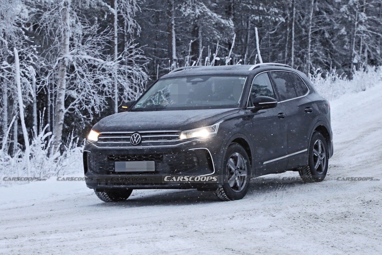 Xuất hiện Volkswagen Tiguan thế hệ mới đang thử nghiệm