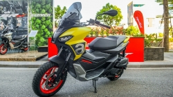 Hình chi tiết Aprilia SR GT 200 bản thể thao giá gần 100 triệu đồng