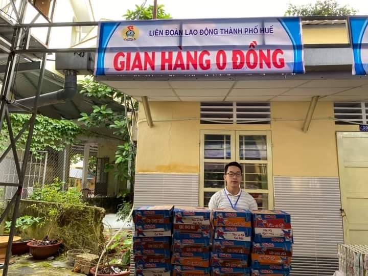 LĐLĐ Thành phố Huế: Nghĩa tình từ "Phiên chợ 0 đồng"