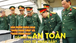 Pháo hoa “Giàn phun viên” và “Giàn phun hoa” có thật sự an toàn cho Tết?