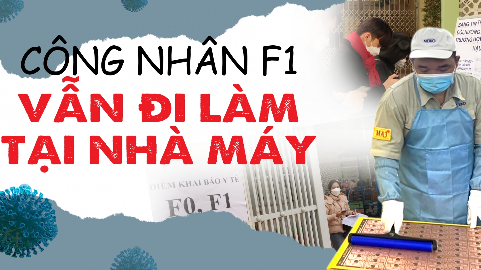 Công nhân F1 vẫn đi làm tại nhà máy