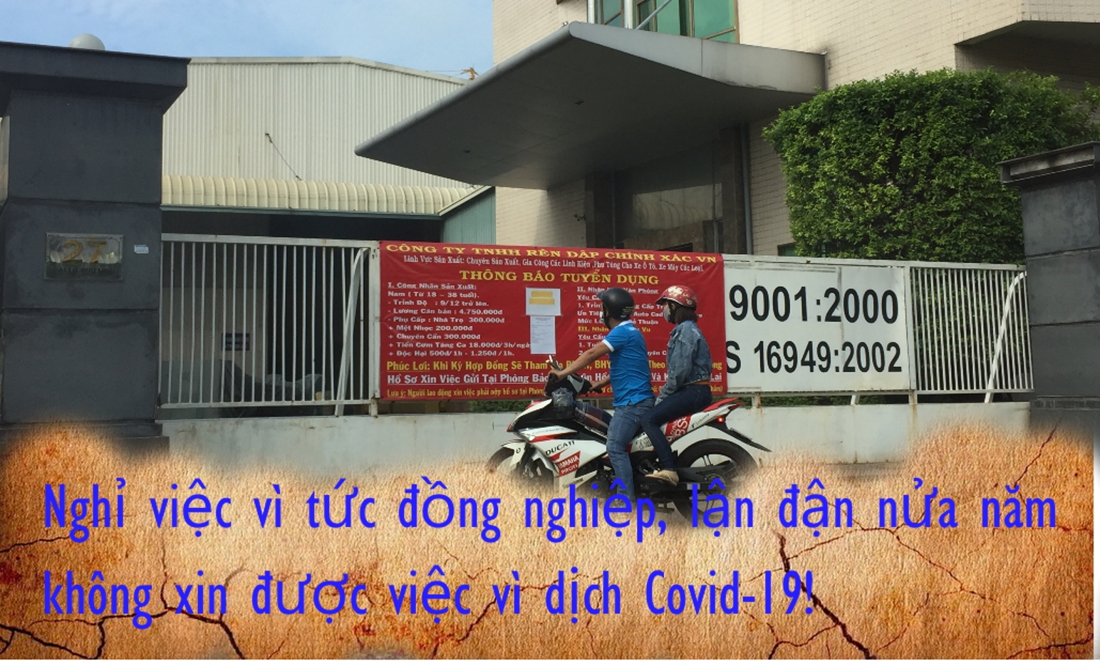 Nghỉ việc vì tức đồng nghiệp, lận đận nửa năm không xin được việc do Covid 19