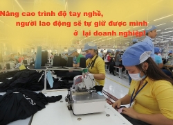 Nâng cao trình độ tay nghề, người lao động sẽ tự giữ được mình ở lại doanh nghiệp!