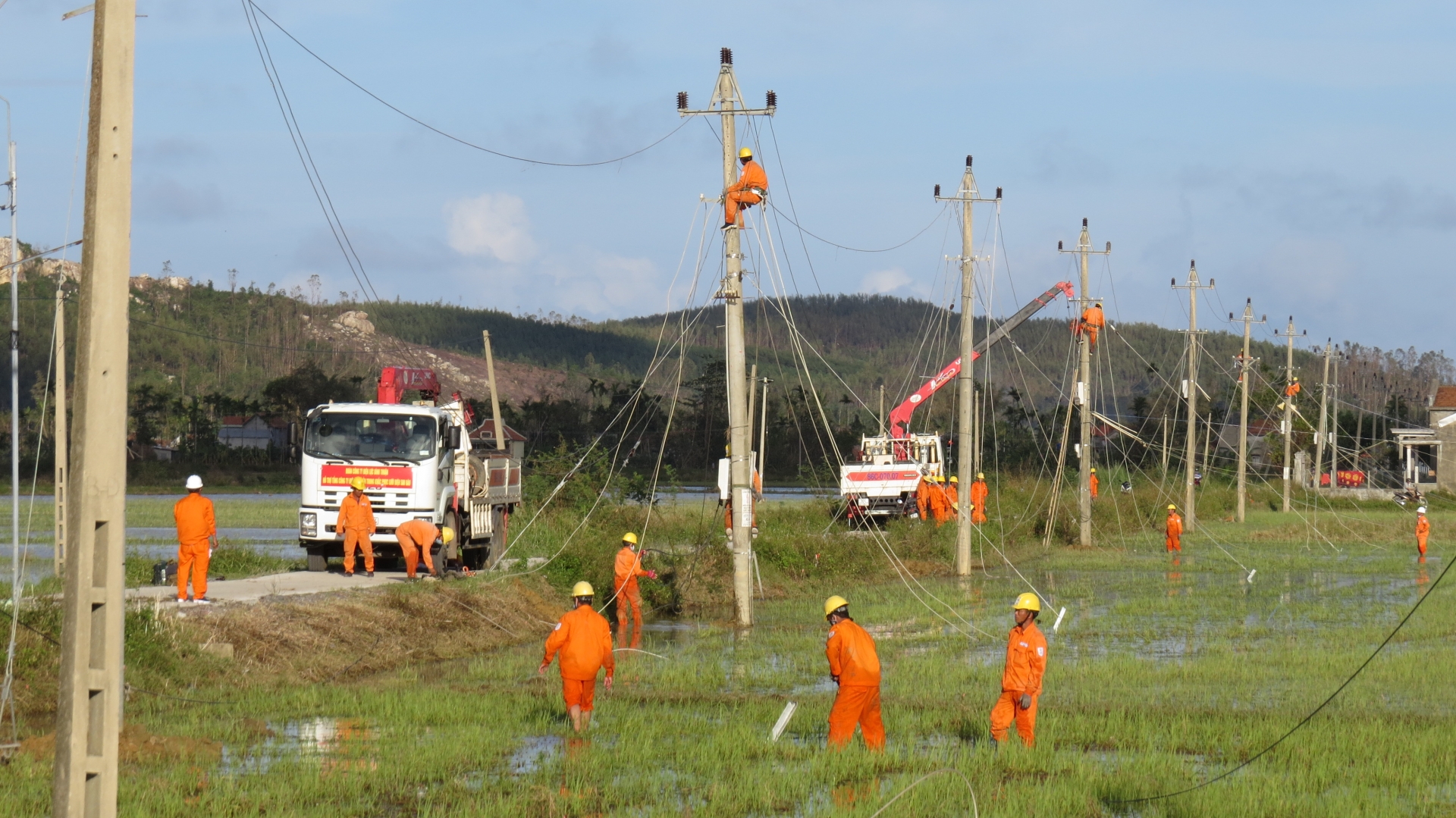 Hướng về miền Trung là hoạt động tri ân khách hàng của ngành Điện miền Nam