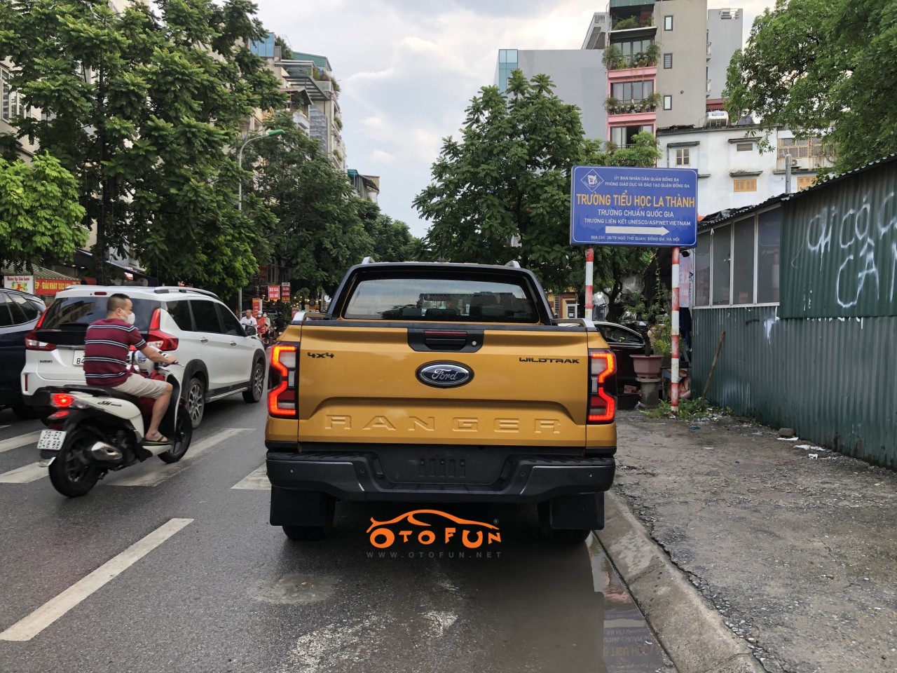 Bắt gặp Ford Ranger Wildtrak 2022 tại Hà Nội