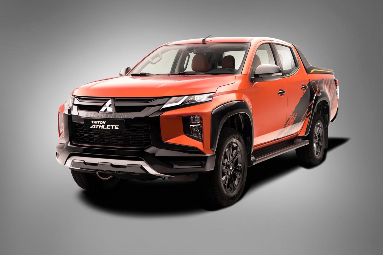 Mitsubishi Triton Athlete ra mắt tại Việt Nam với màu cam đầy nổi bật