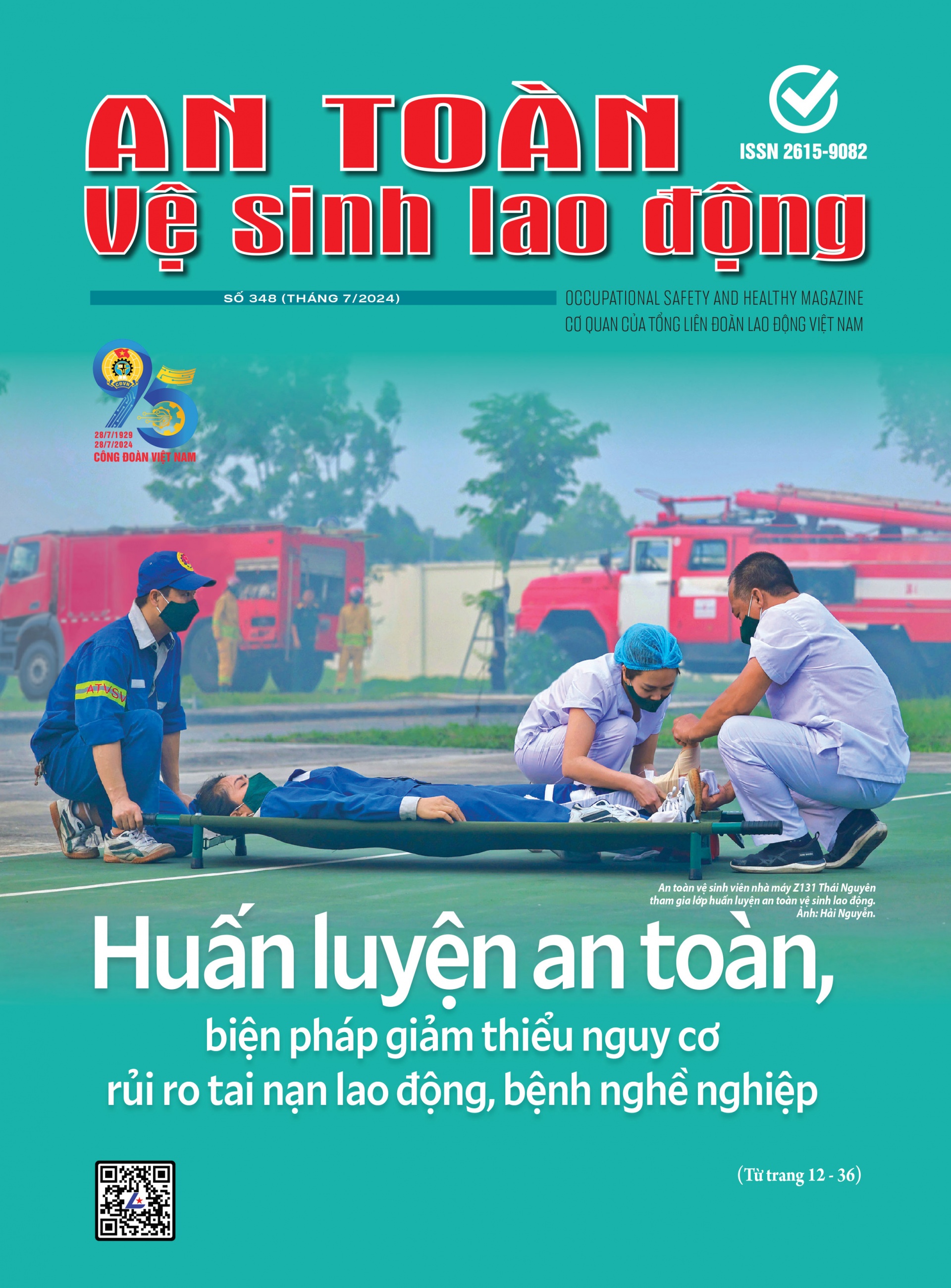 An toàn, vệ sinh lao động tháng 7 - 2024