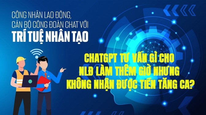 ChatGPT tư vấn gì cho NLĐ làm thêm giờ nhưng không nhận được tiền tăng ca?