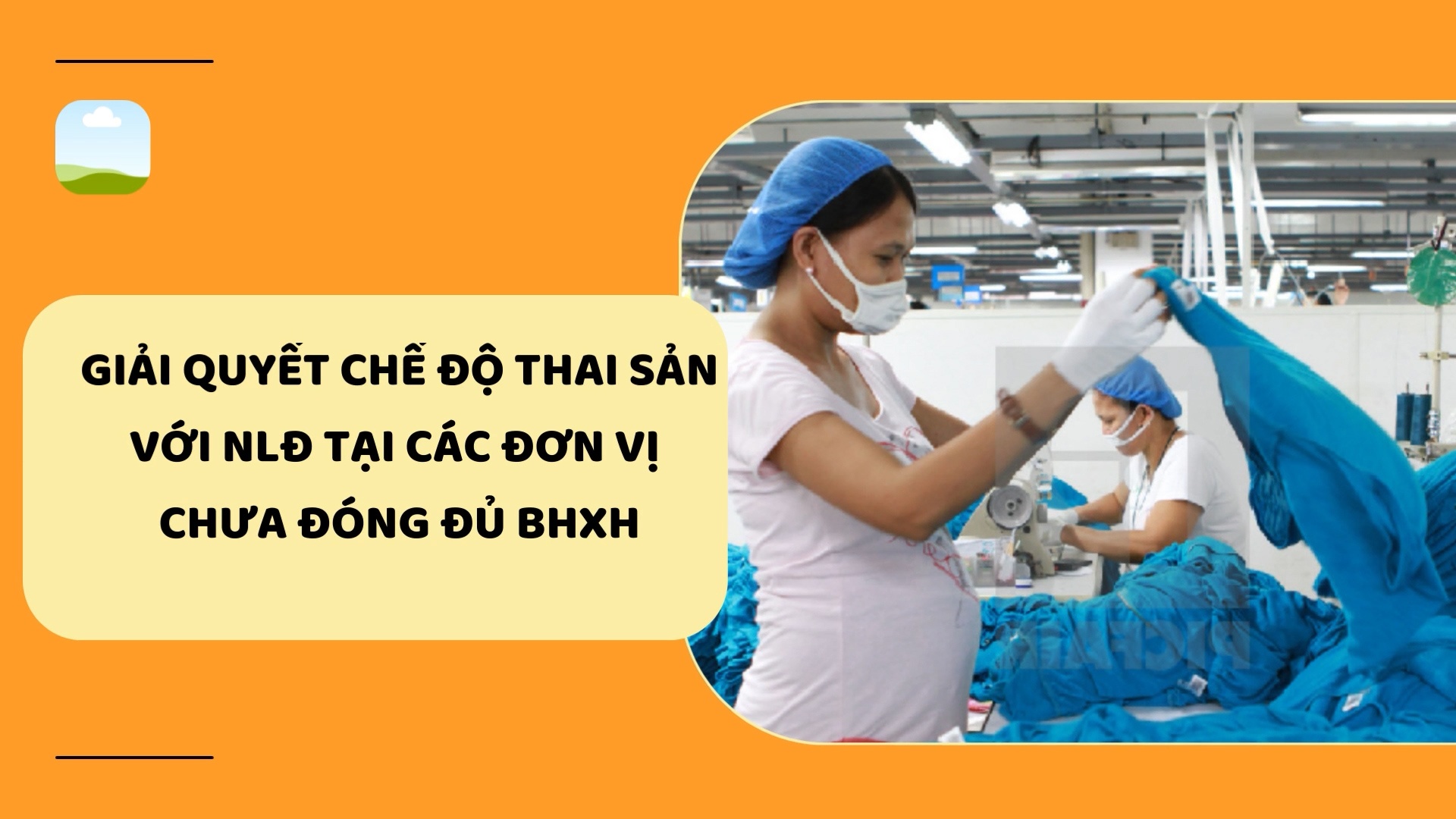 Giải quyết chế độ thai sản với NLĐ tại các đơn vị chưa đóng đủ BHXH