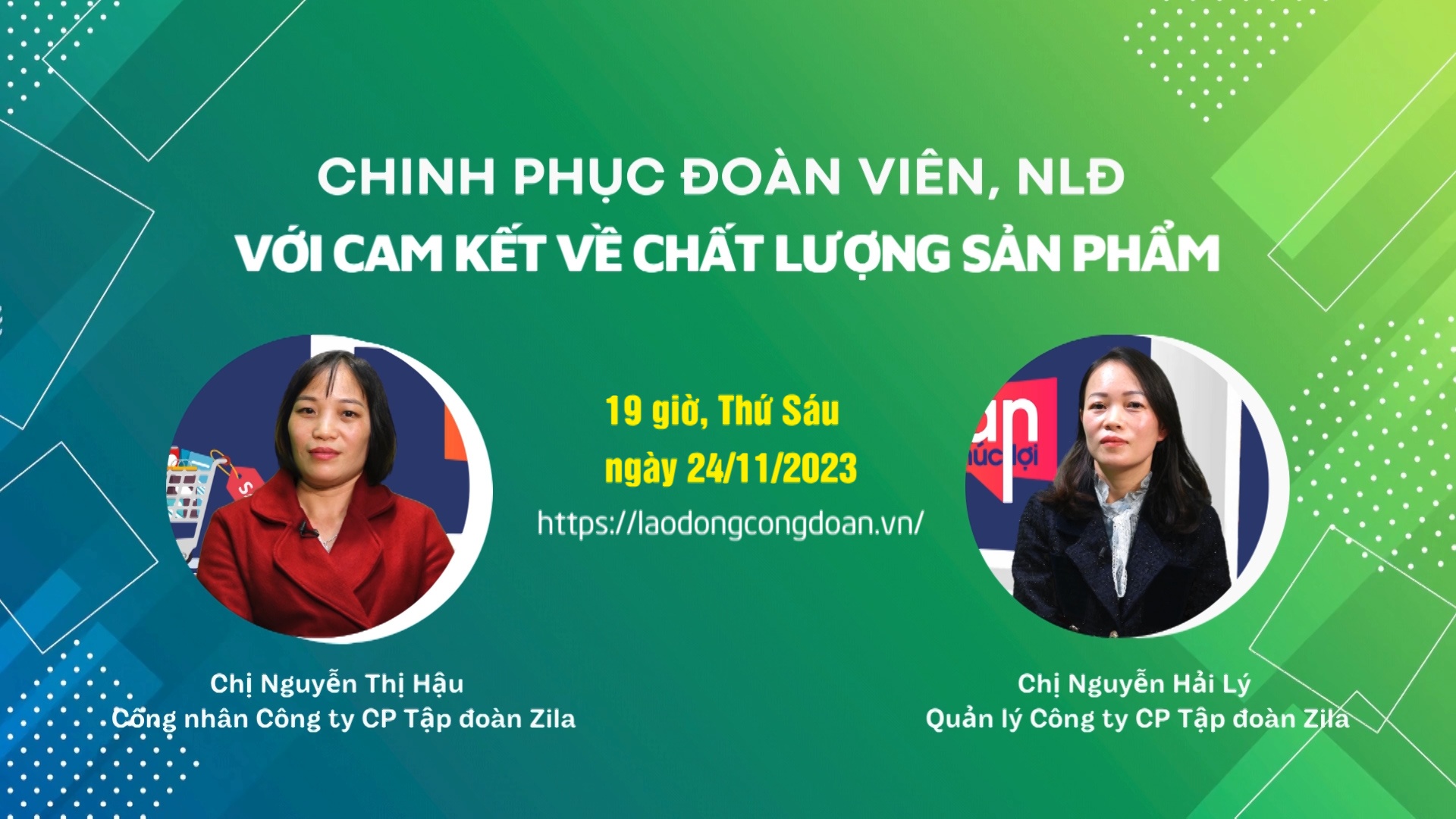 Đón xem Talk Bàn Phúc lợi số 4: Chinh phục đoàn viên, NLĐ với cam kết về chất lượng sản phẩm