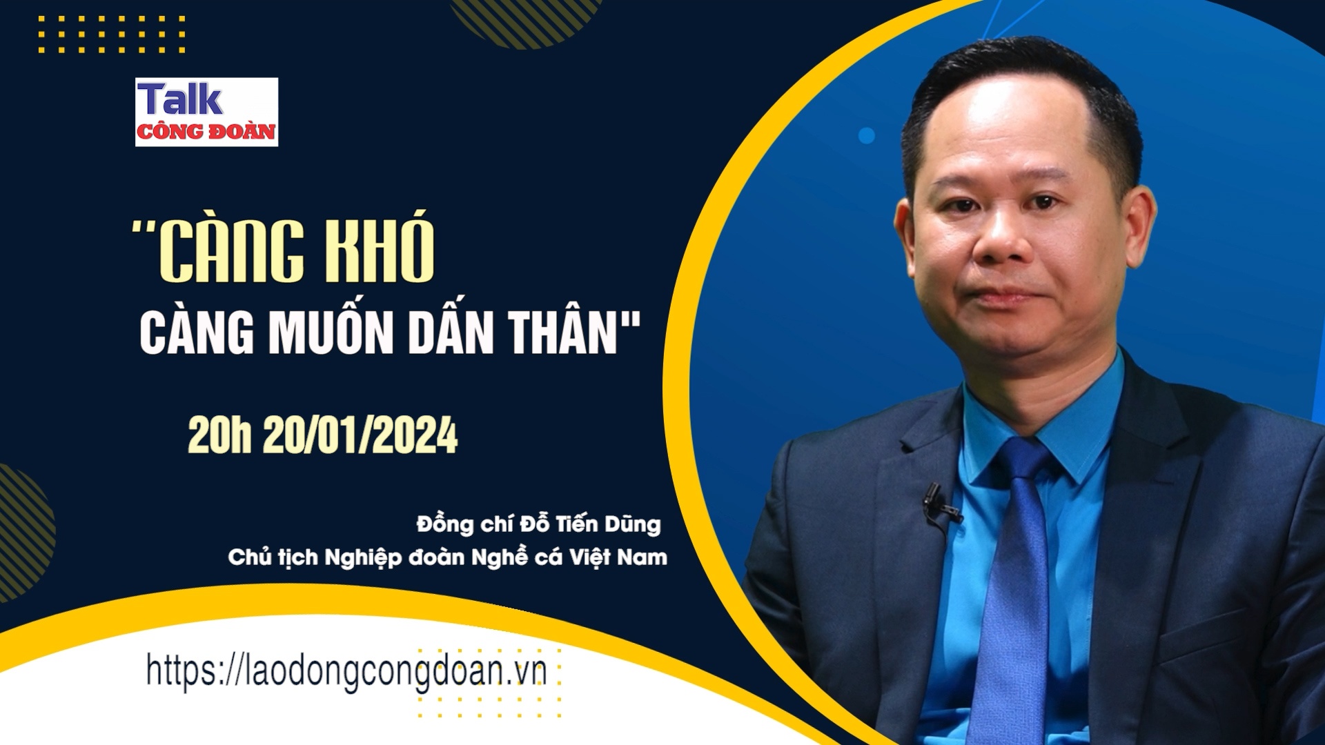 Đón xem Talk Công đoàn: “Càng khó càng muốn dấn thân”