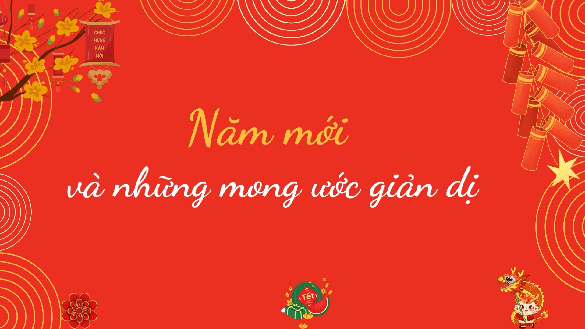 Năm mới và những mong ước giản dị