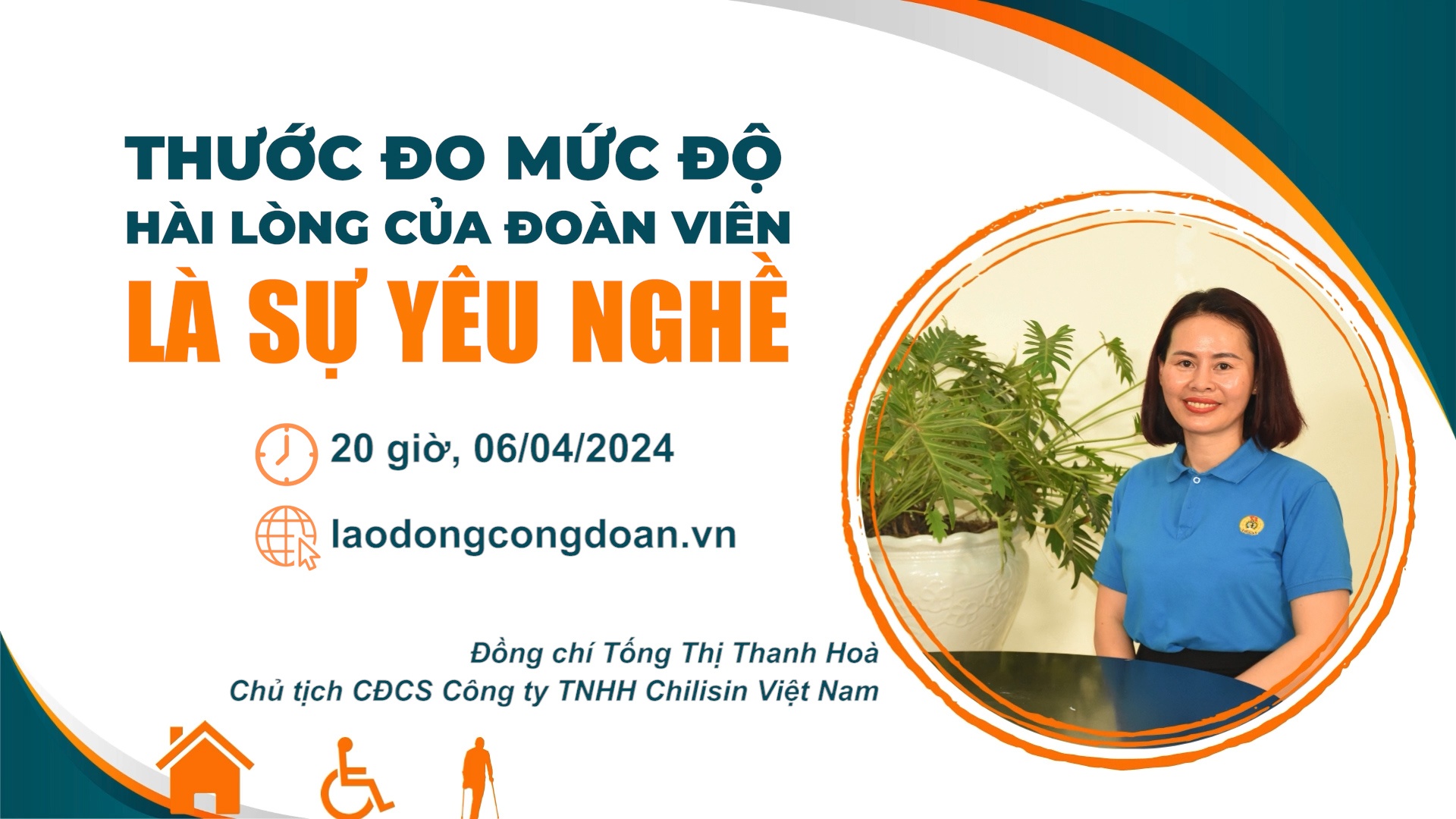 Đón xem Talk Công đoàn: Thước đo mức độ hài lòng của đoàn viên là sự yêu nghề