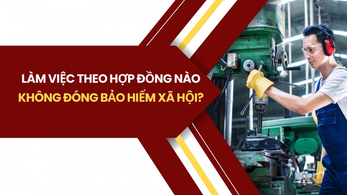 Bảo hiểm xã hội 24h: Làm việc theo hợp đồng nào không đóng bảo hiểm xã hội?