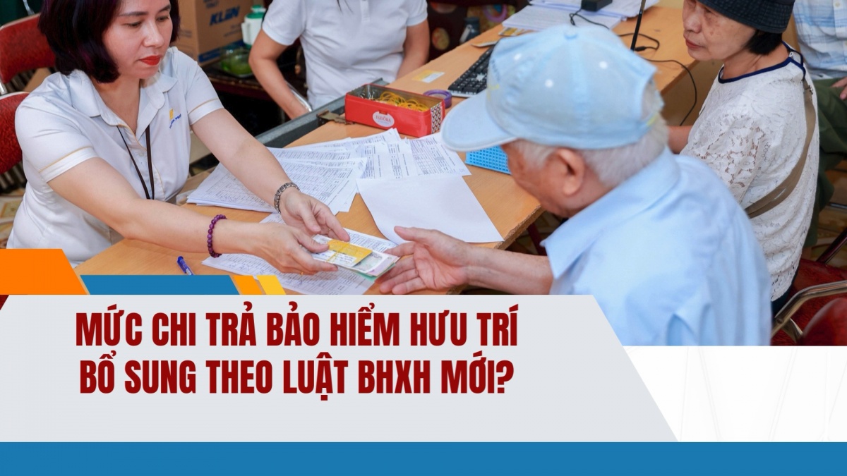 Bảo hiểm xã hội 24h: Mức chi trả bảo hiểm hưu trí bổ sung theo Luật BHXH mới?