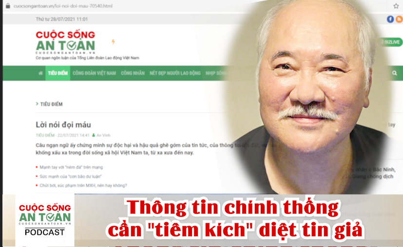 Thời đàm: Thông tin chính thống cần "tiêm kích" diệt tin giả